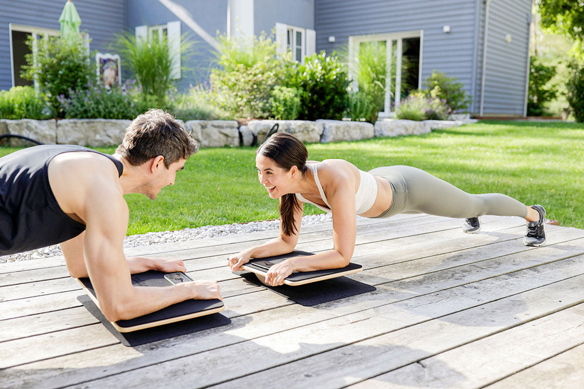 Plankpad - Interactive Bodyweight Trainer - Balance Board